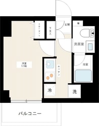 AZEST北千住の物件間取画像